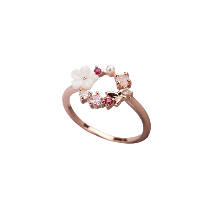 Anillo de flores